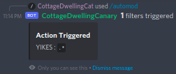 sample command result